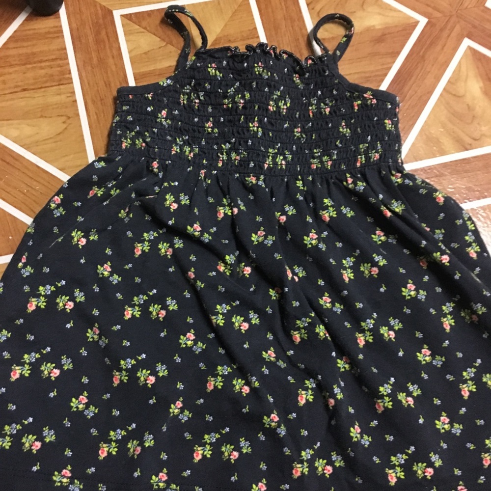 Black Floral Dress